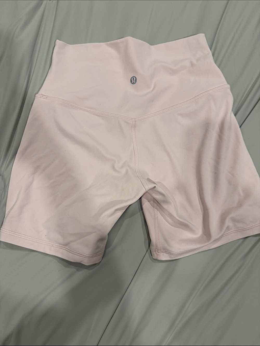 lululemon athletica High-Rise Light Pink Bike Shorts